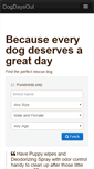 Mobile Screenshot of dogdaysout.com